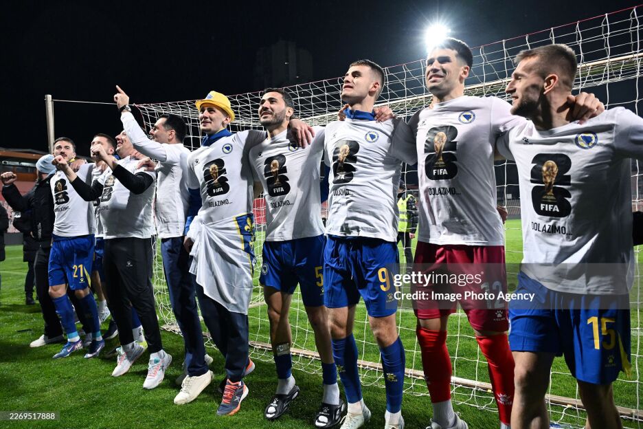 Jeko, Kolashinats, Chelik, Demirovich – Bosniya va Gertsegovina milliy jamoasining JCh-2026 uchun qaydnomasida