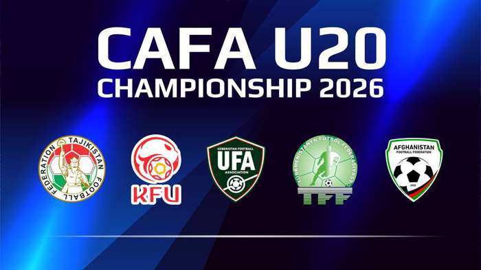 Tojikistonda CAFA U-20 Championship musobaqasi bo'lib o'tadi