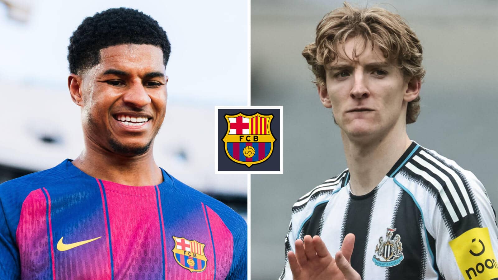 Rashfordning 'deadline' sanasi ma'lum bo'ldi, Barselona Gordon bilan kelishuvga erishdi
