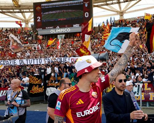 Roma va Latsio o'rtasidagi derbi o'yinida Mancini g'alaba qozondi