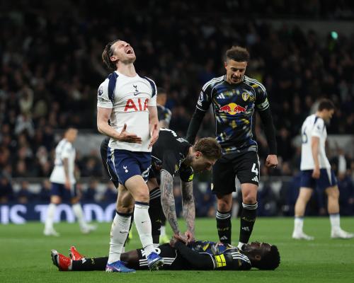 Tottenxemning o'zini yo'qotish odati yana namoyon bo'ldi