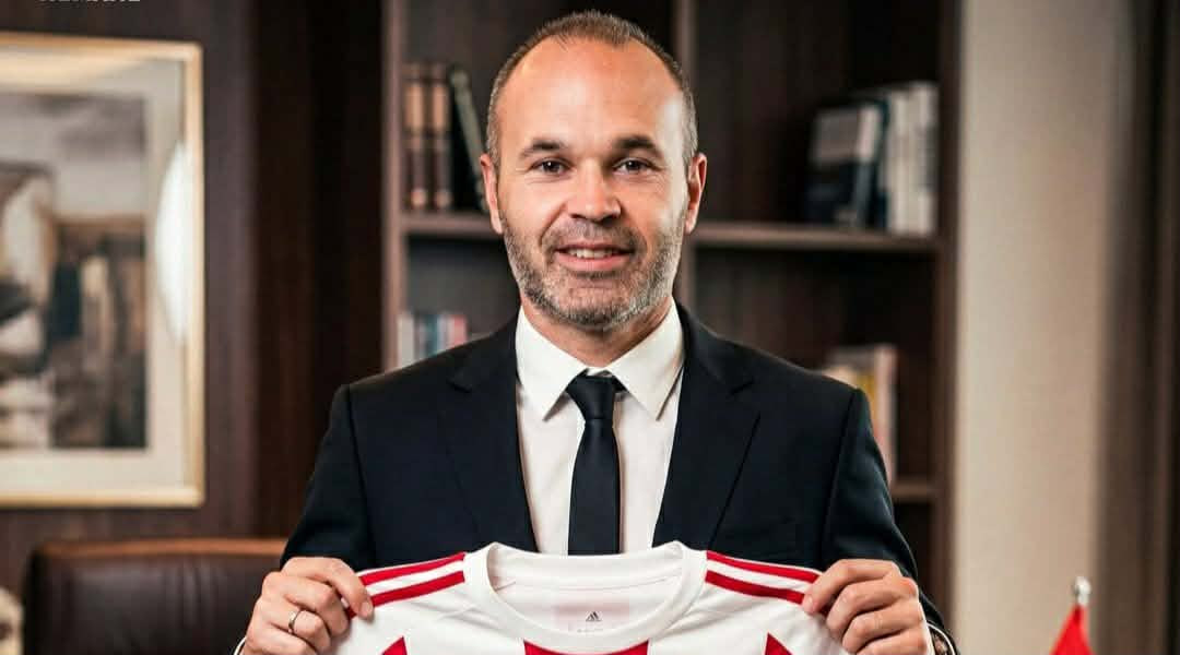 Andres Inyesta murabbiylik faoliyatini boshladi: Afsonaviy futbolchi BAA klubini boshqaradi