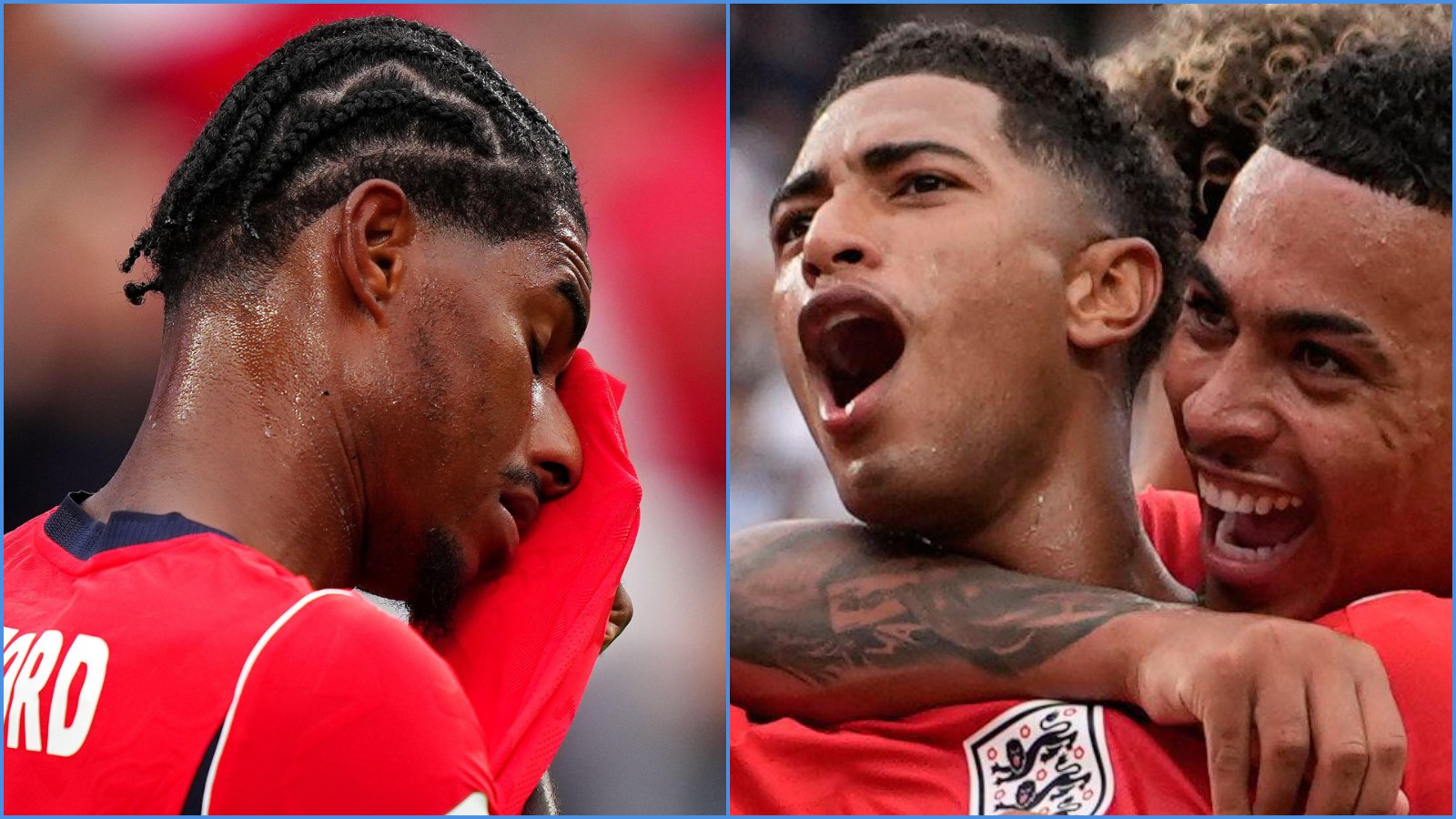 Bellingam 'a'joyib' o'ynadi, Rashford esa 'xafa' bo'ldi
