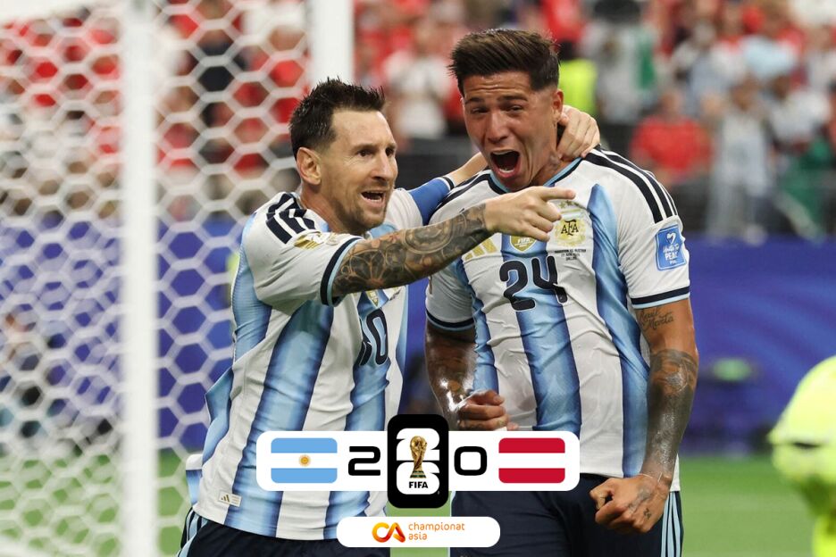 JCh. Argentina Messining dubli evaziga Avstriyani magʻlub etdi