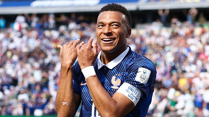 Mbappe Fransiya terma jamoasi safida 60 ta gol urdi