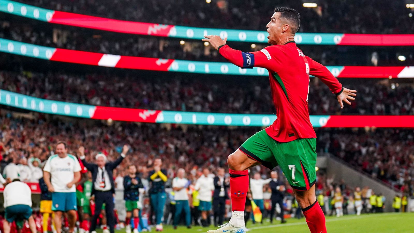 Ronaldu Portugaliya uchun nol to'p urdi