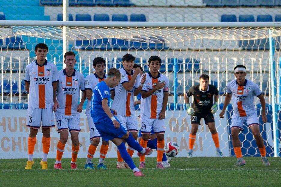 Proliga. Bir kishi kam boʻlib qolgan "Gʻazalkent" "Shoʻrtan"ga magʻlub boʻldi