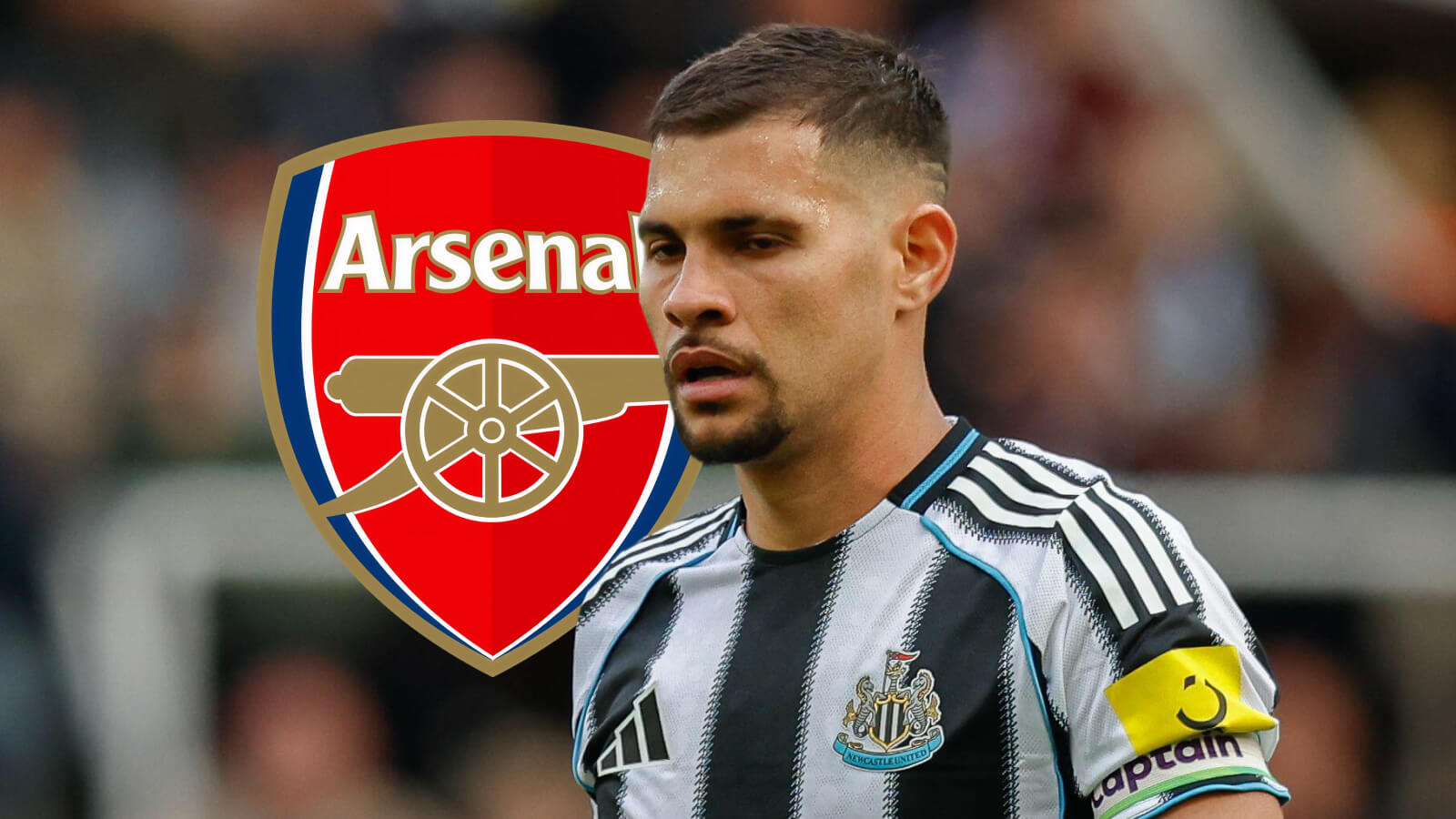 Brunu Gimaraesh Arsenalga o'tishni xohlaydi, ammo majburlamaydi