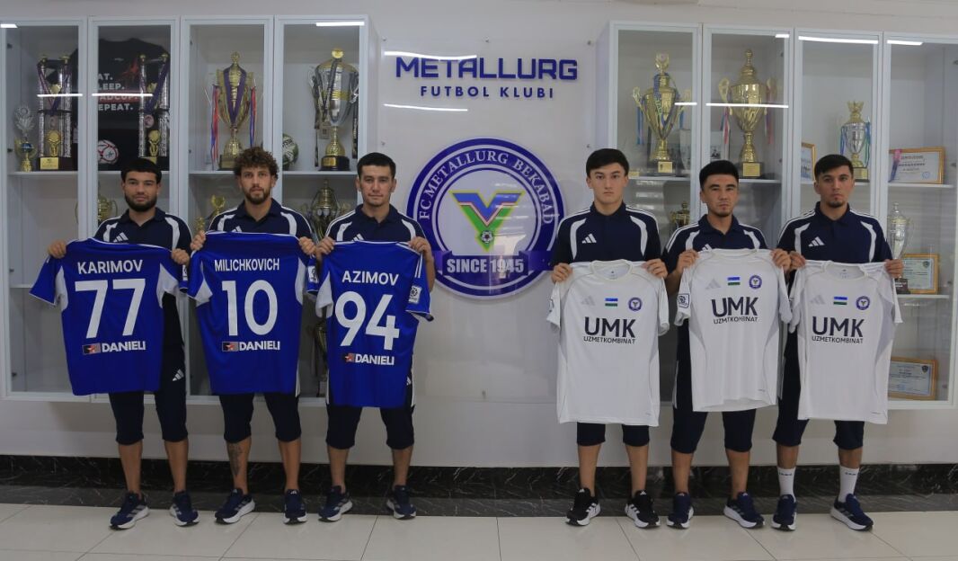 Rasman: "Metallurg" 6 nafar futbolchini oʻz safiga qoʻshib oldi