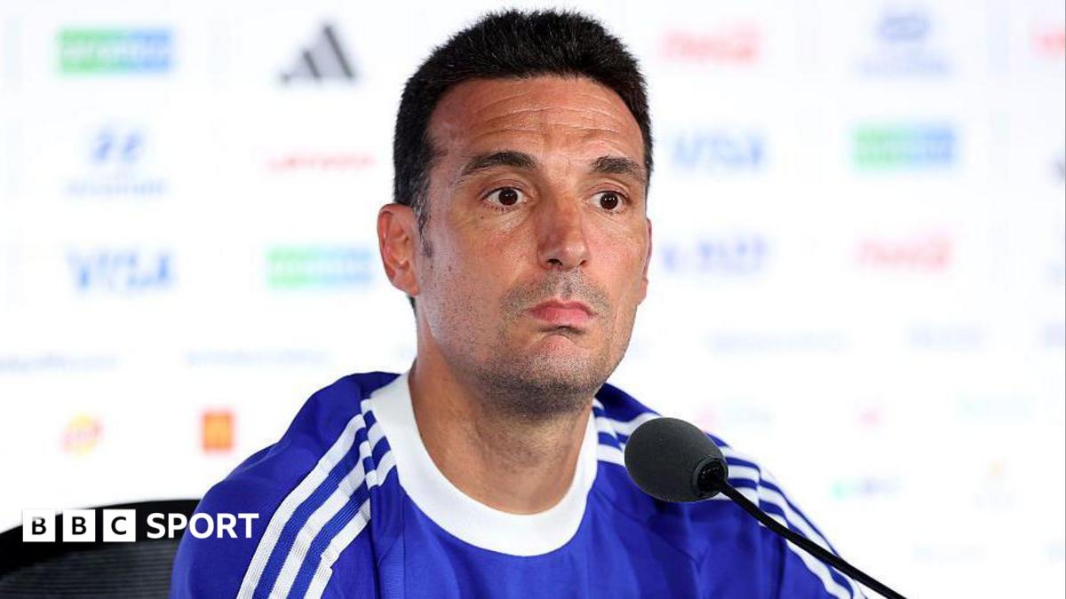 Jahon chempionati. Lionel Scaloni: "Futbol va siyosatni aralashtirmayman"