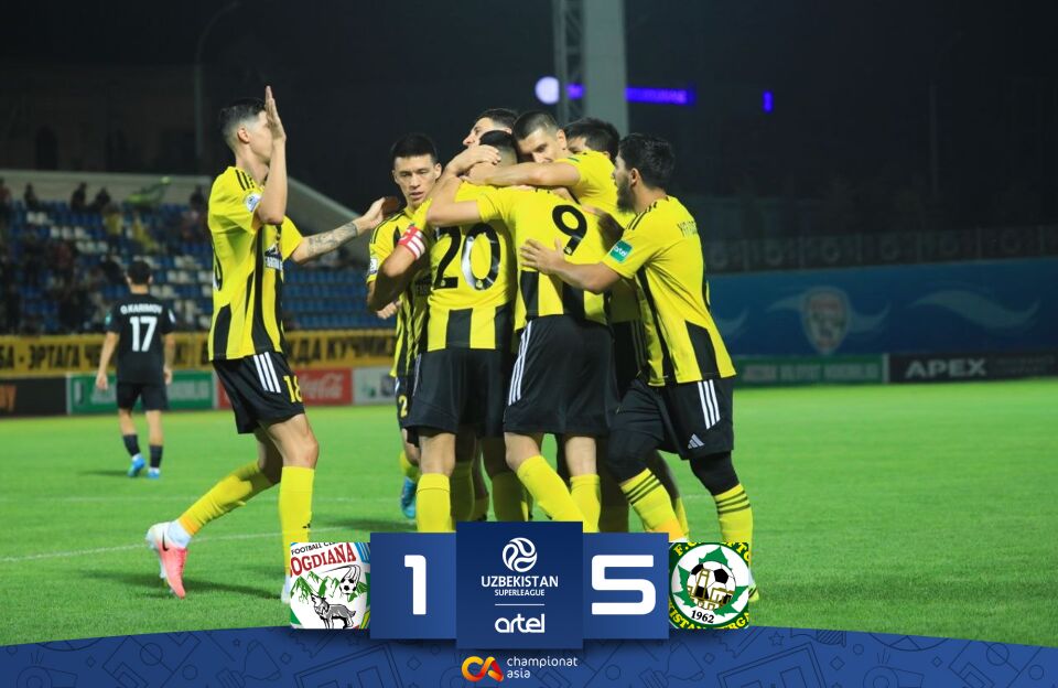 Superliga. "Neftchi" Jizzaxda "Soʻgʻdiyona"ni tor-mor etdi