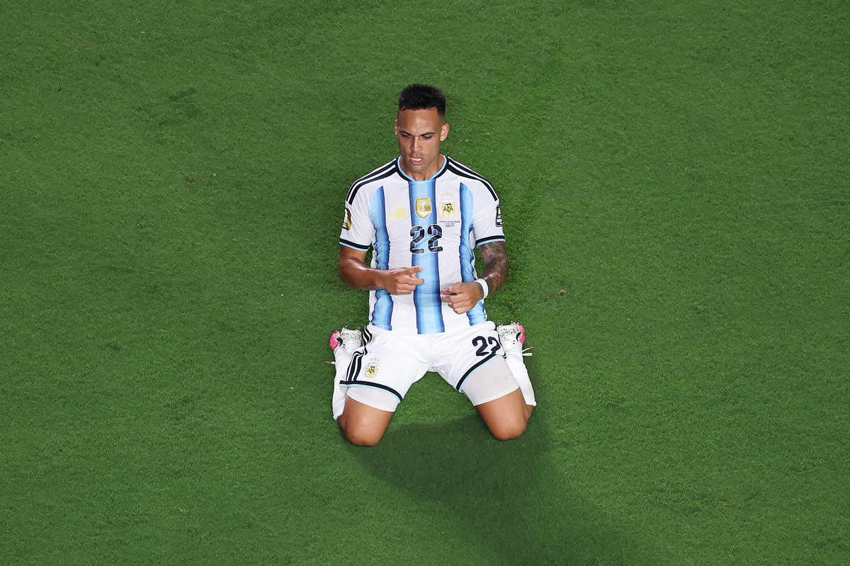 Jahon chempionatida Lautaro muhim gol urdi