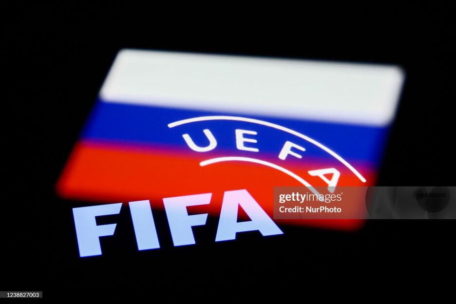 FIFA va UEFA Rossiyani turnirlarga qaytarishni hozircha rejalashtirmayapti