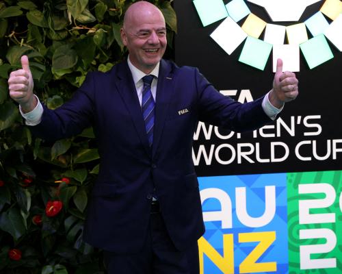 Okeaniya Infantino'ni qo'llab-quvvatladi, ammo Yangi Zelandiya qarshi chiqdi