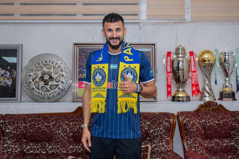 Rasman: Ayman Hussayn - "Paxtakor" futbolchisi