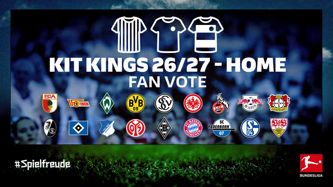 Bundesliga 2026/27 mavsumidagi eng yaxshi uy formasi uchun ovoz bering!