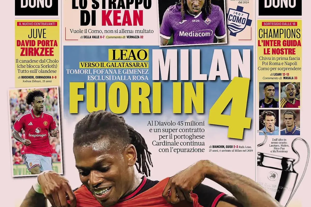 Leau: Milan va Galatasaray o'rtasida 50 millionlik kelishuv