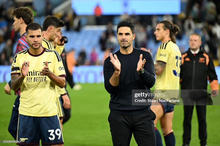 Arteta "Aston Villa"ga qarshi kechgan 1:0 hisobidagi oʻyin haqida: "Juda katta gʻalaba. "Arsenal" ajoyib oʻyin koʻrsatdi va bunga loyiq edi"