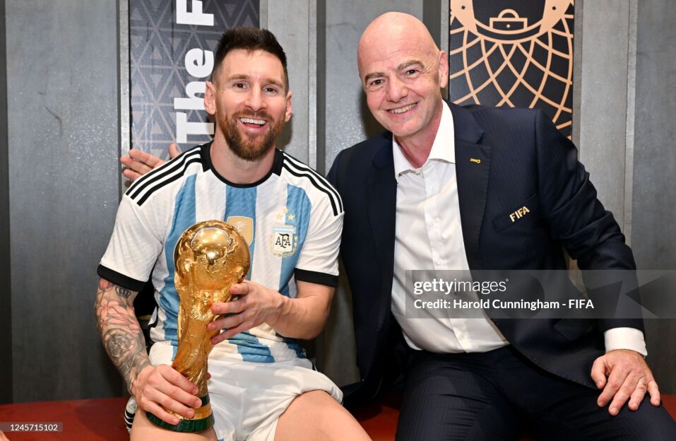 Janni Infantino: "Messi futbolni qayta kashf etdi va millionlarni ilhomlantirdi"
