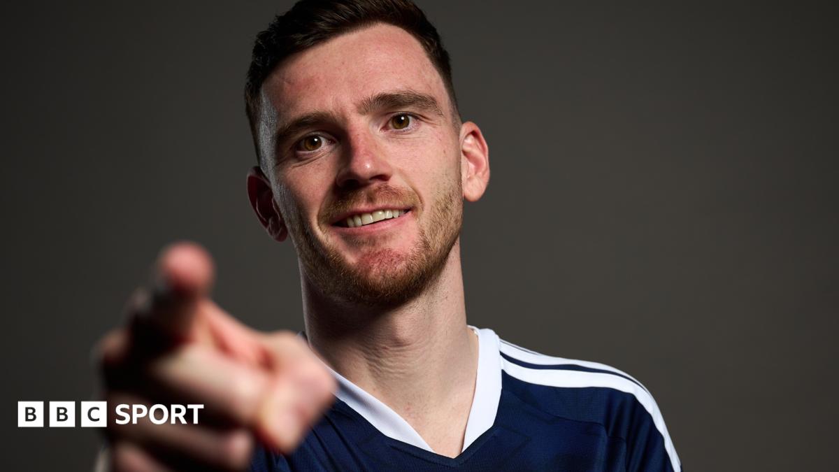 Andy Robertson: Shotlandiya kapitanining 100-uchrashuvi yaqinlashmoqda